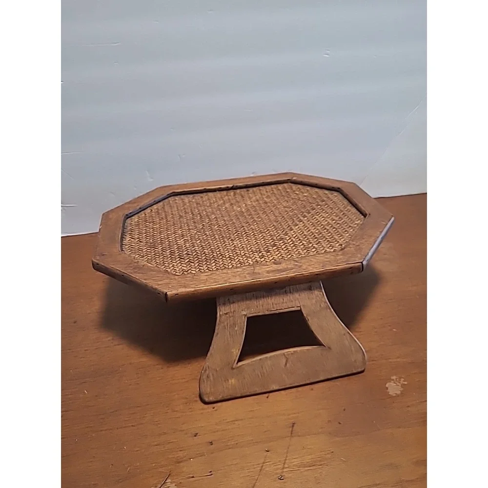 Vintage Wood Armrest Tray / Table 13